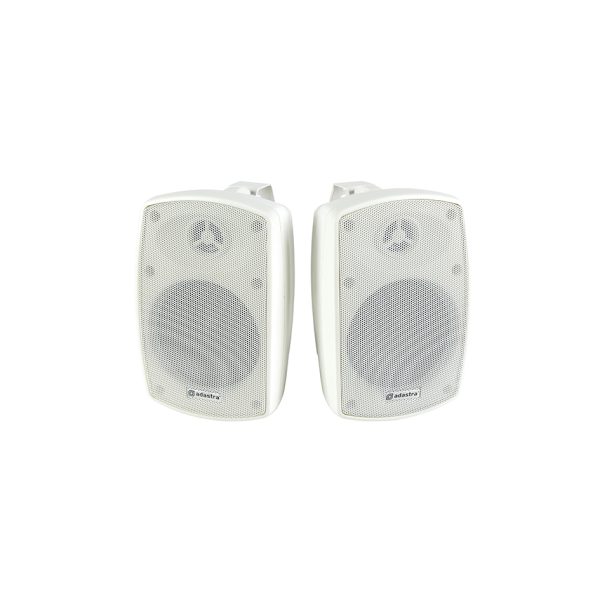 AVF-SS1W Pair of IP44 Rated Water Resistant Speakers & Cables - White